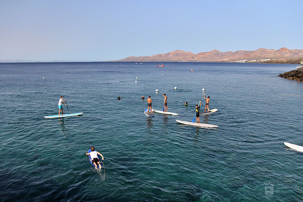 Rutas de paddle surf en Puerto del Carmen para sensibilizar sobre los